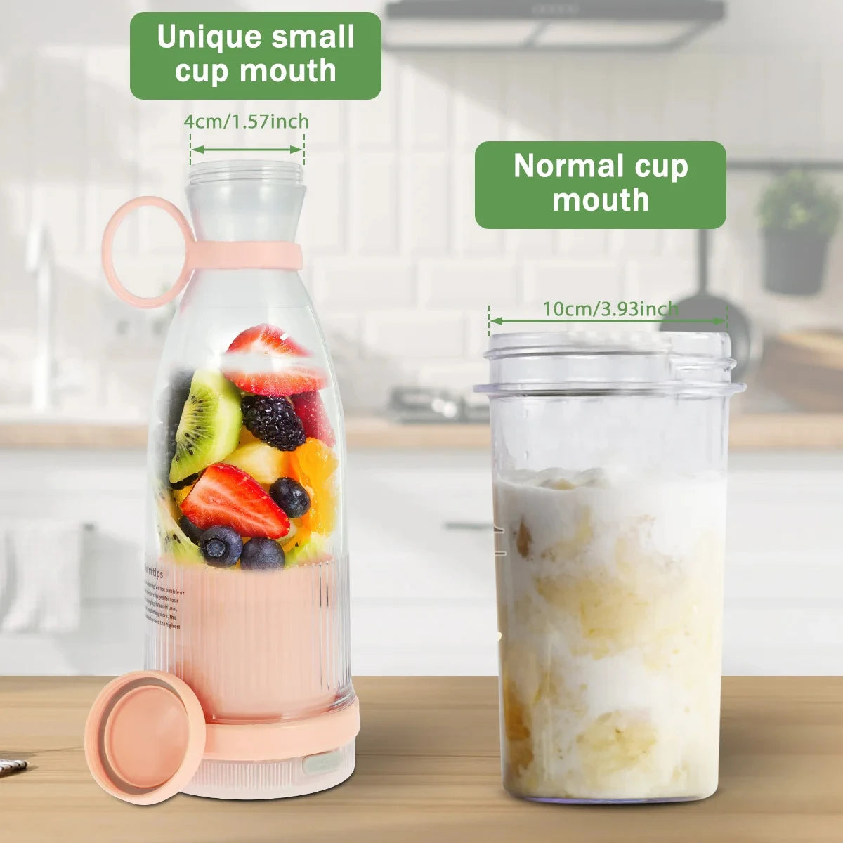 Fast way to blend anywhere you are. (portable)