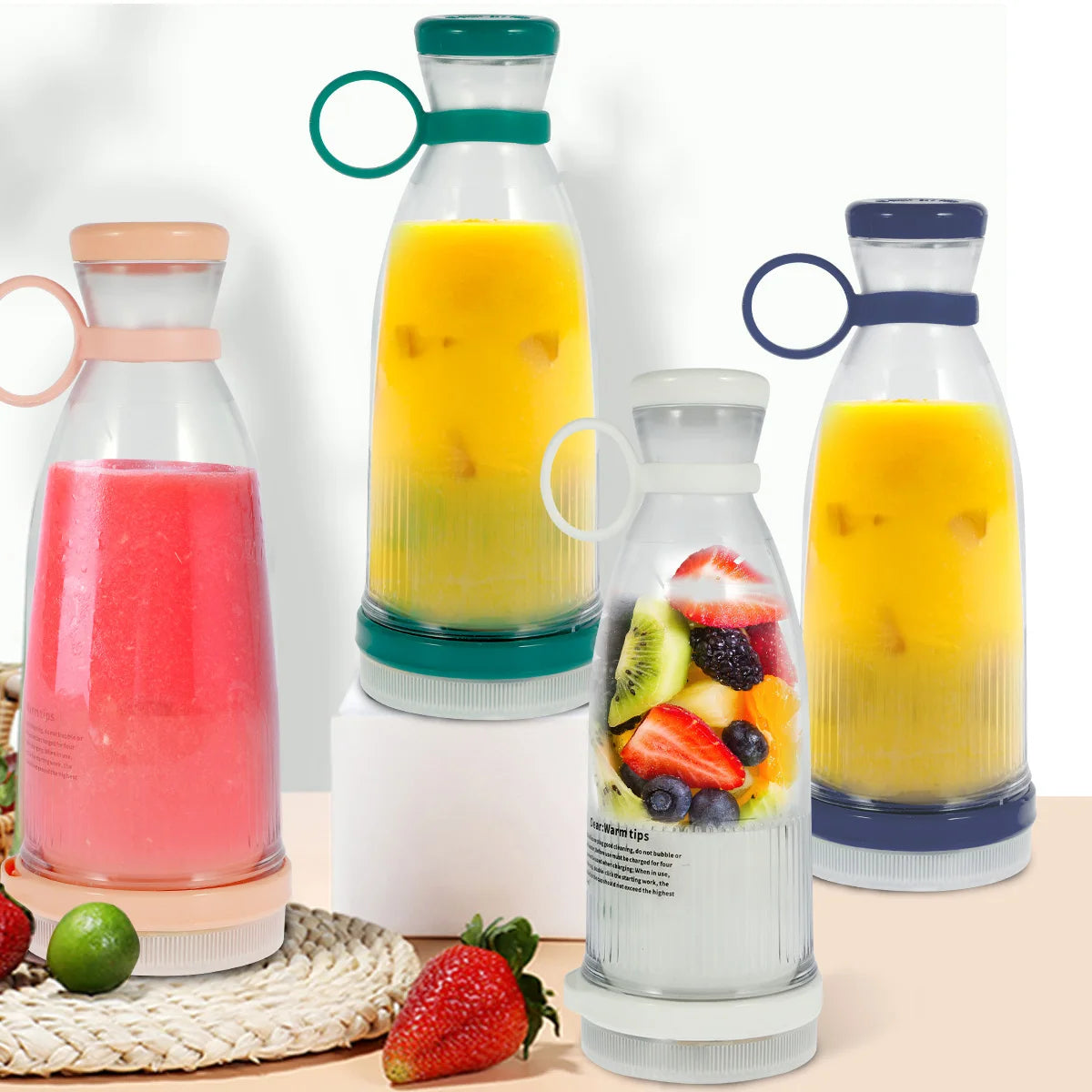 Fast way to blend anywhere you are. (portable)
