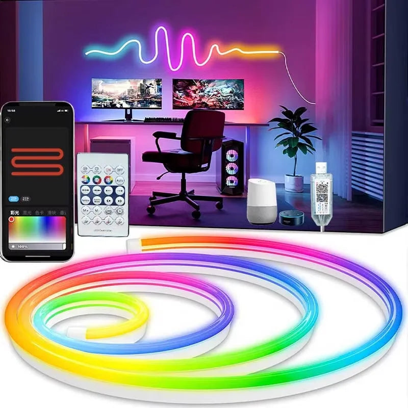 LED lights, flexible lights to transform your room instantly