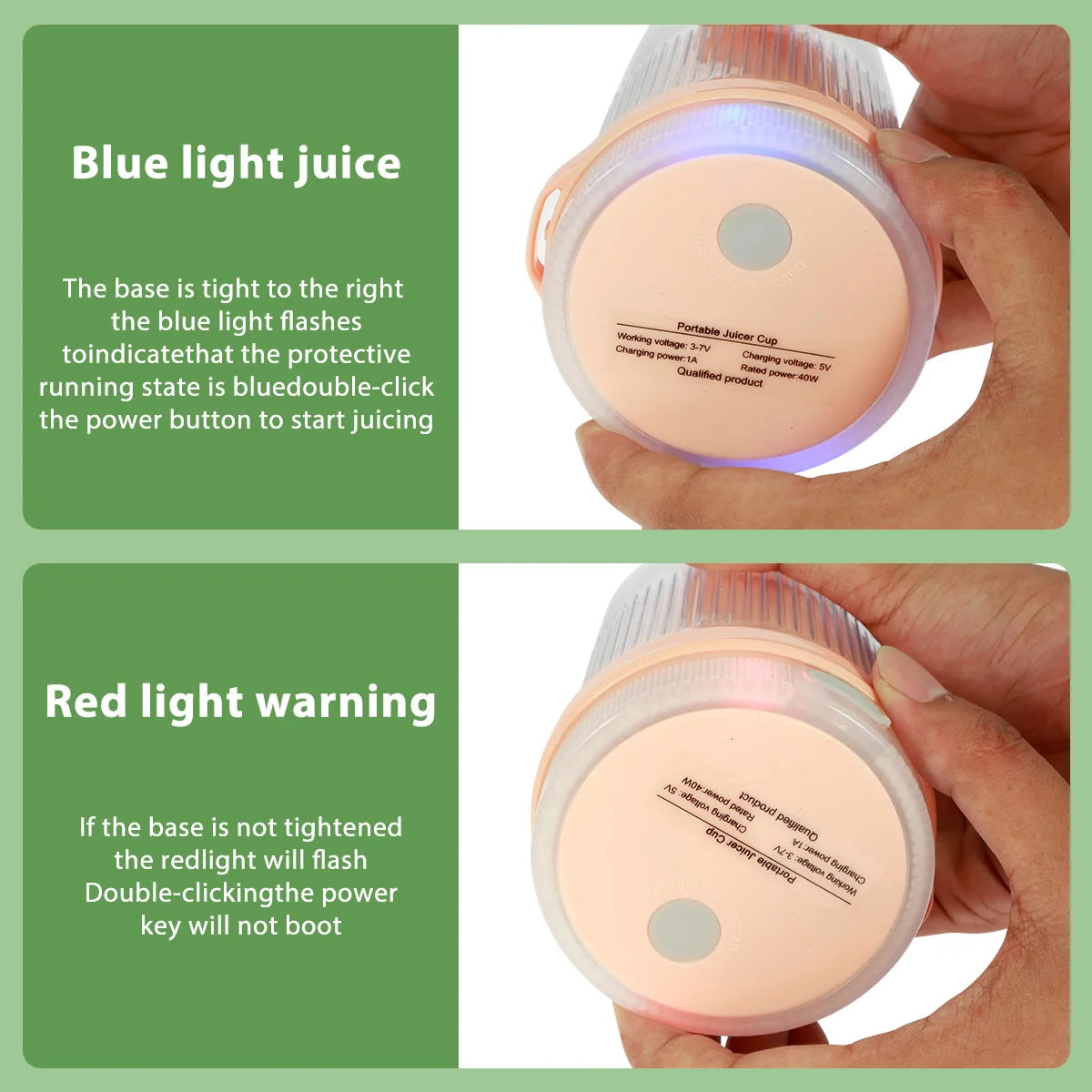 Fast way to blend anywhere you are. (portable)