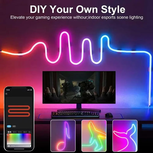 LED lights, flexible lights to transform your room instantly