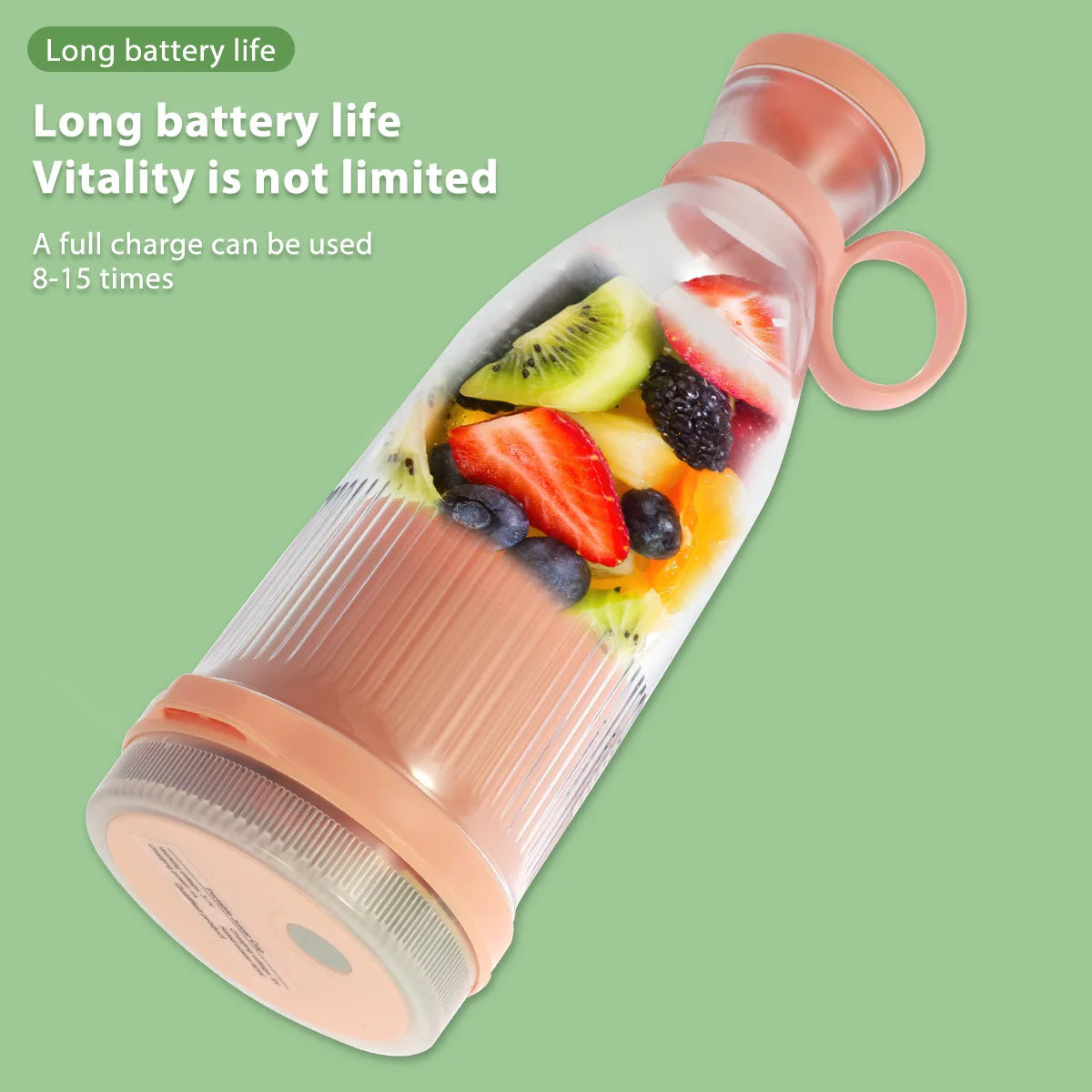 Fast way to blend anywhere you are. (portable)