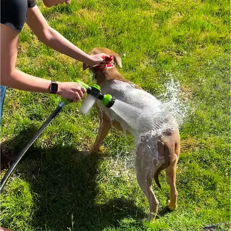 Where you can clean your car, and your dog, and make anything clean.